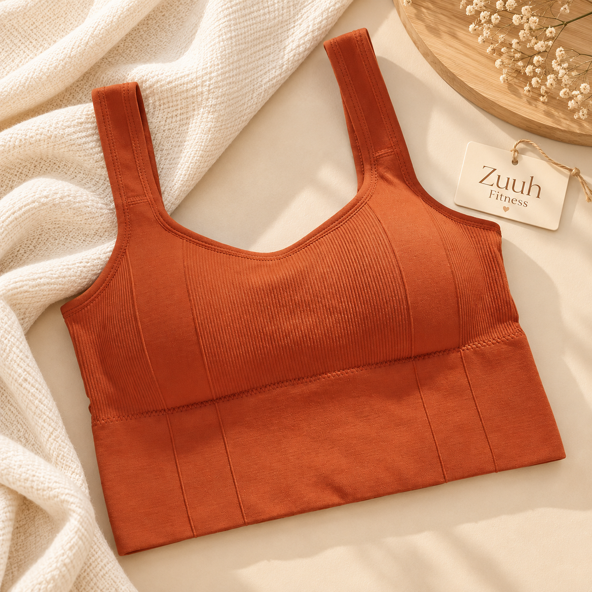 Sutiã Desportivo Sem Costura Push Up