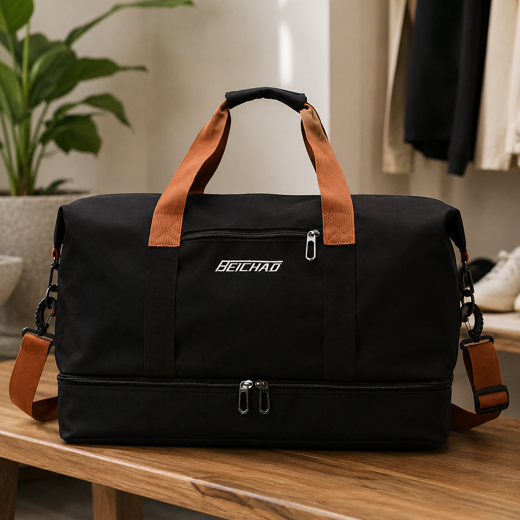 Mala de Ginásio Portátil Multifuncional Crossbody