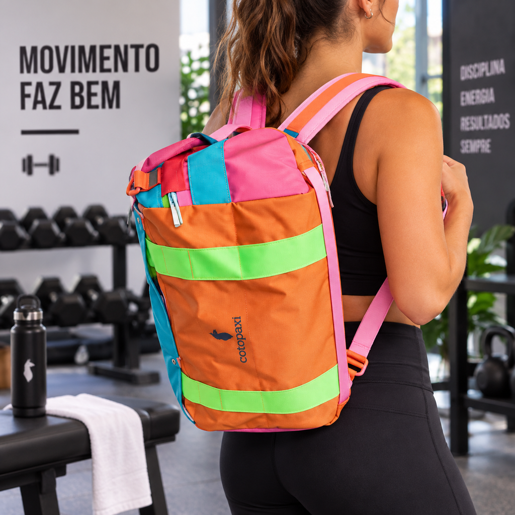 Mala de Ginásio Conversível em Mochila