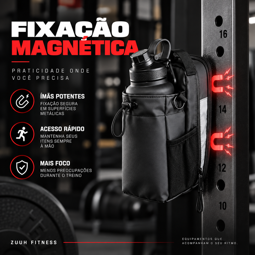 Mala de Ginásio com Magnético