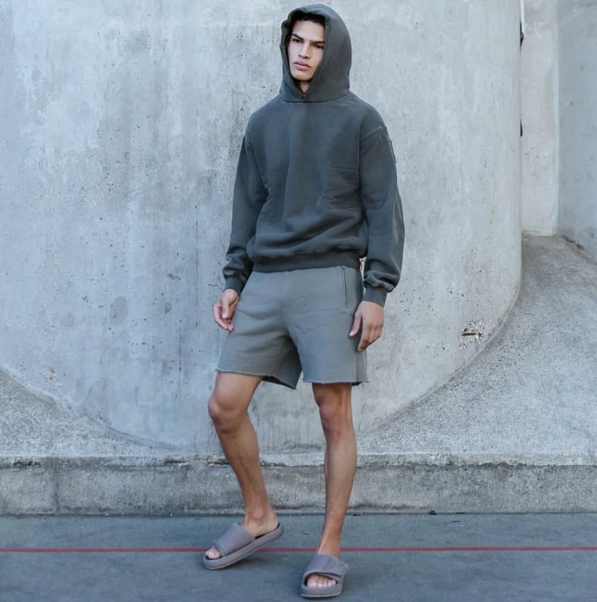 Short Masculino Oversized de Moletom, Treino e Casual
