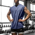 T-shirt Sem Mangas Masculina, Secagem Rápida
