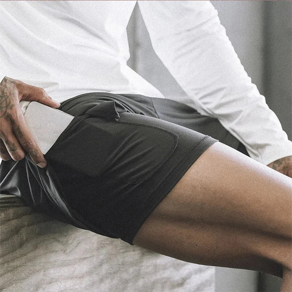 Short Masculino Slim, Cordão Ajustável