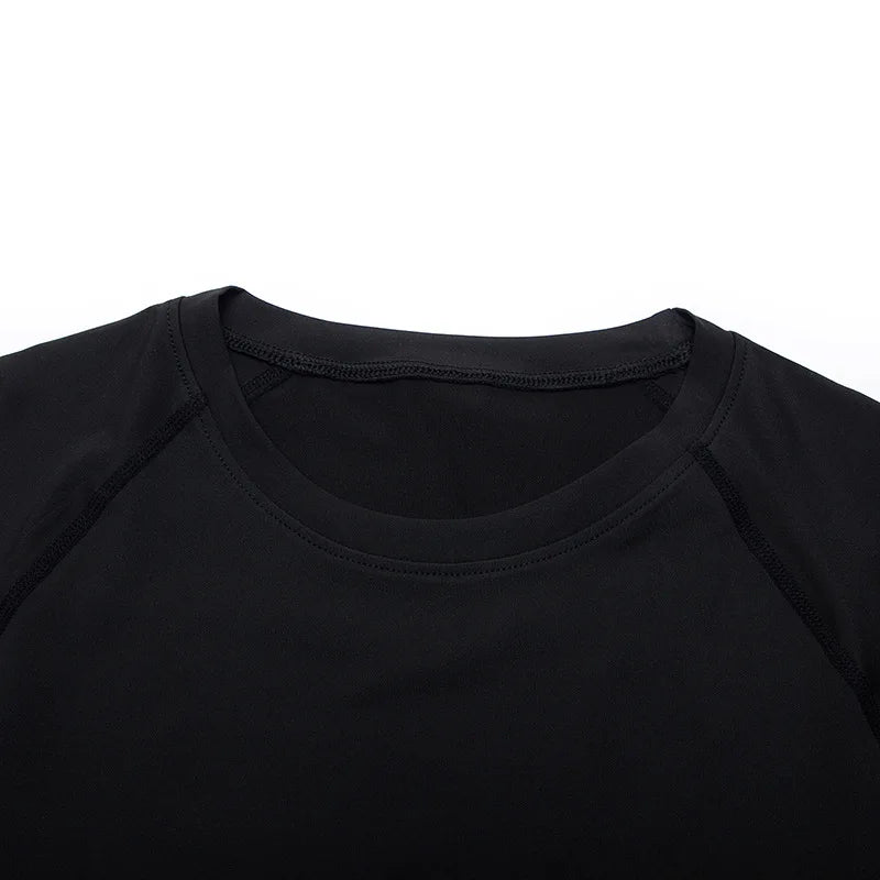 T-shirt de Compressão Masculina, Secagem Rápida