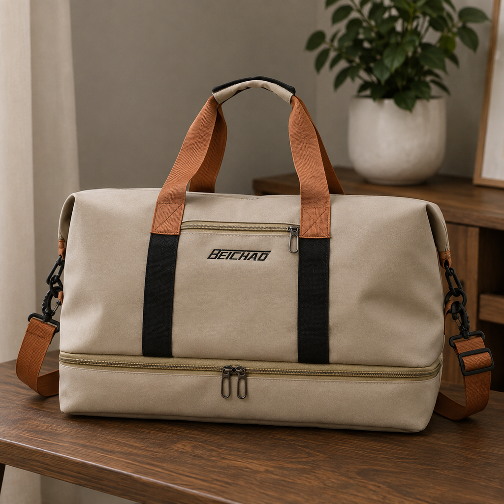 Mala de Ginásio Portátil Multifuncional Crossbody