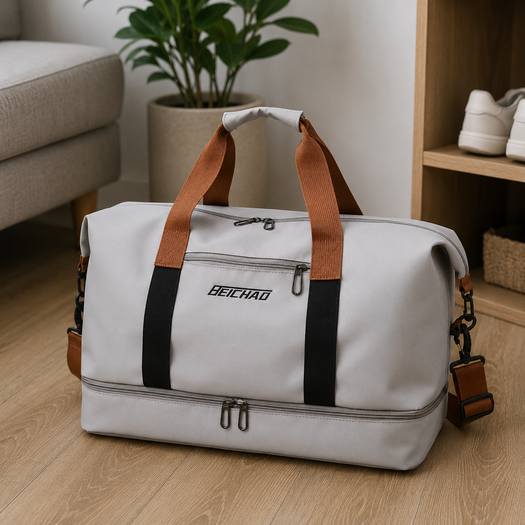 Mala de Ginásio Portátil Multifuncional Crossbody